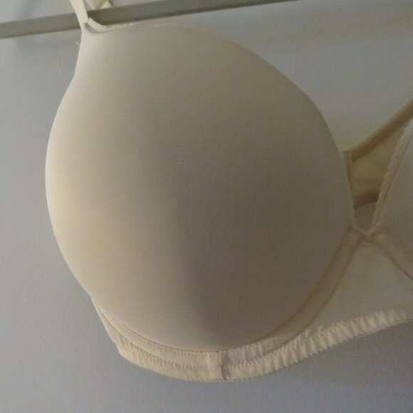 LOUNGE Comfort Push Up T-Shirt Bra in Latte Neutral Minimalist - Size 34H - Picture 5 of 11